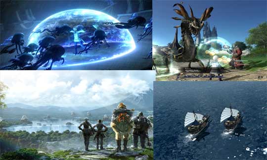 Final Fantasy XIV A Realm Reborn Gameplay Review and Trailer